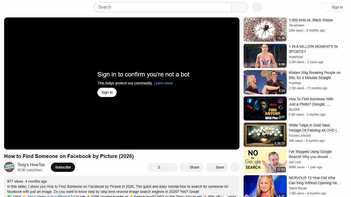 How to Find Someone on Facebook by Picture (2026) - YouTube