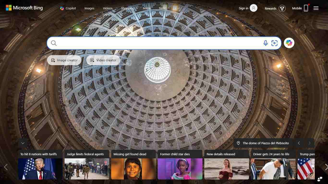 Search - Microsoft Bing