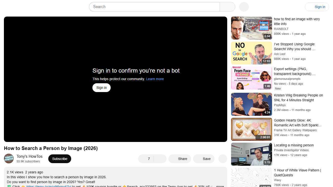 How to Search a Person by Image (2026) - YouTube