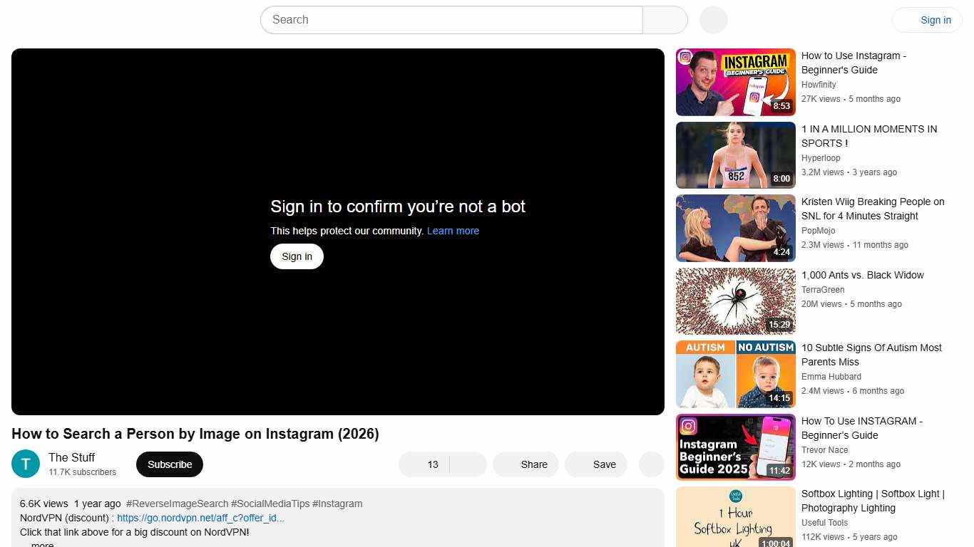 How to Search a Person by Image on Instagram (2026) - YouTube
